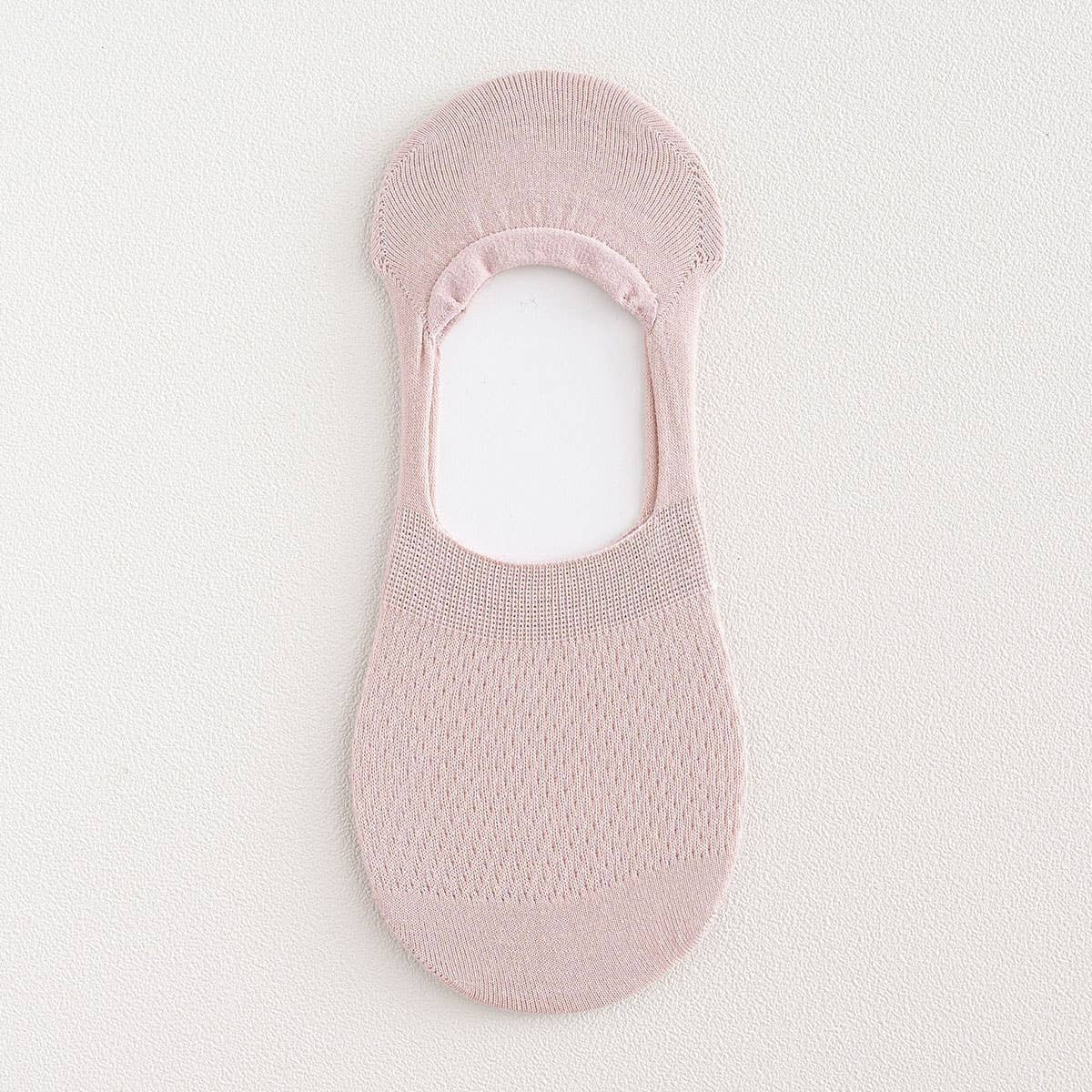 MESH SOLID NO SHOW SOCKS FOR BREATHABLE SUMMER_CWMS068