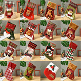 CHRISTMAS DECORATIONS WITH VARIOUS CHRISTMAS SOCKS_CWMS1433