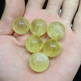 BRAZILIAN CITRINE CRYSTAL BALL DECOR_CWMM8125