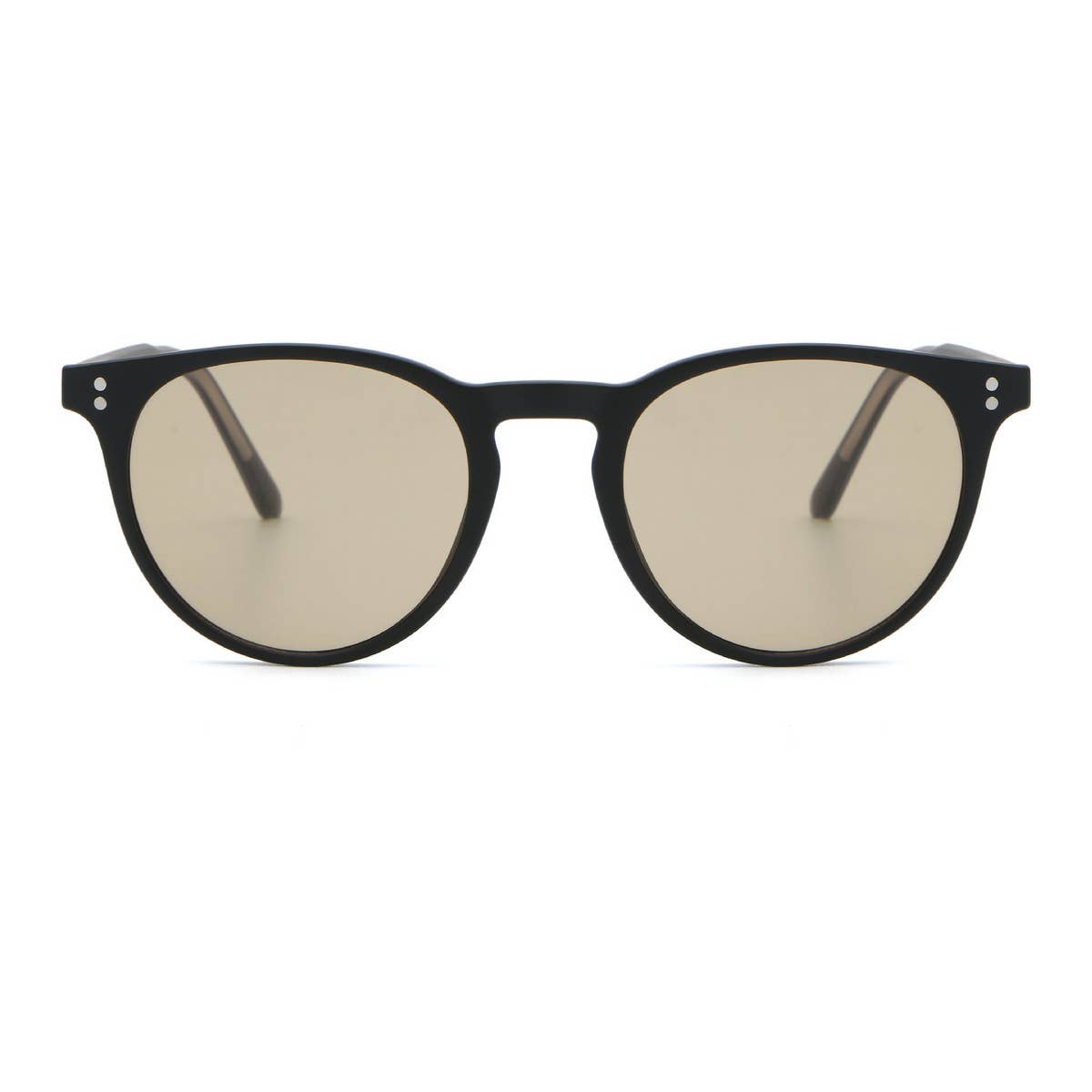 FASHIONABLE FAUX ACETATE ROUND FRAME SUNGLASSES_CWASG0506