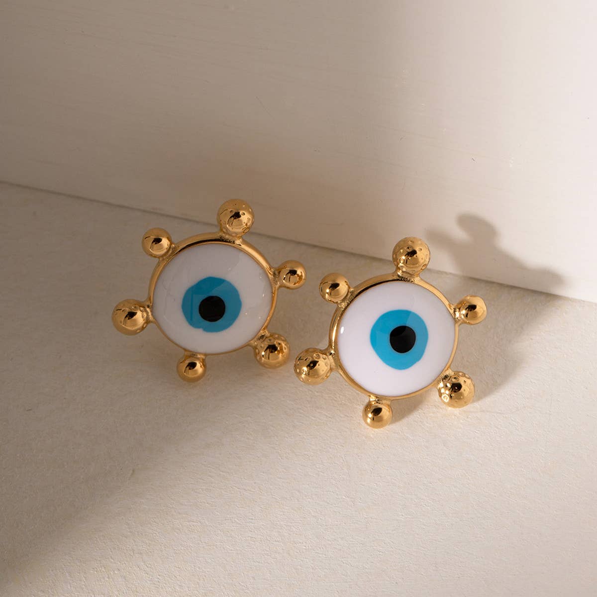 RETRO DRIPPING NEW DEVILS EYE EARRINGS_CWAHA0922