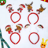 CHRISTMAS CARTOON HAIRPIN CHRISTMAS HEADBAND_CWAHA3377