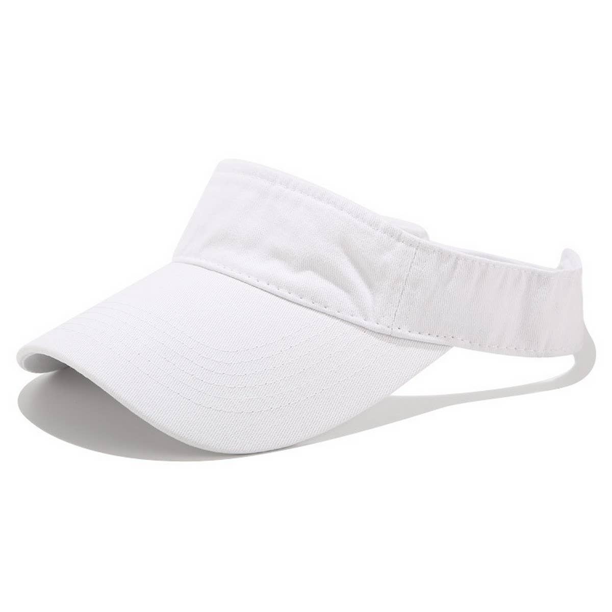 Washed Cotton Visor Hat Street Style Sun Cap_Cwah3306