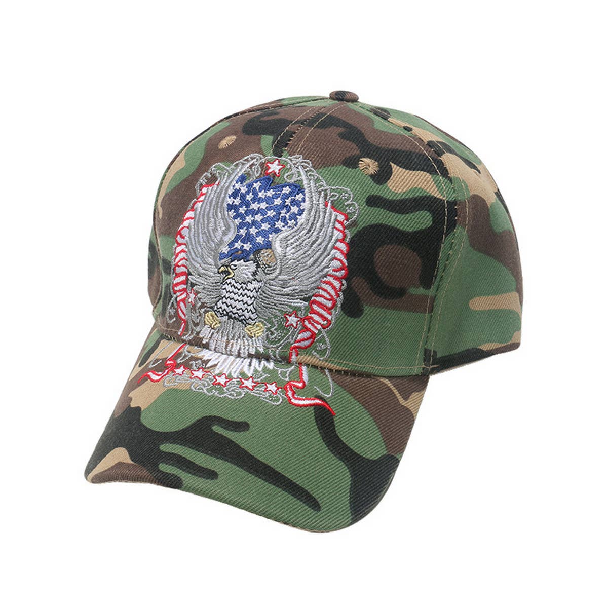 SPRING SUMMER EAGLE EMBROIDERED BASEBALL CAP CWAH1554