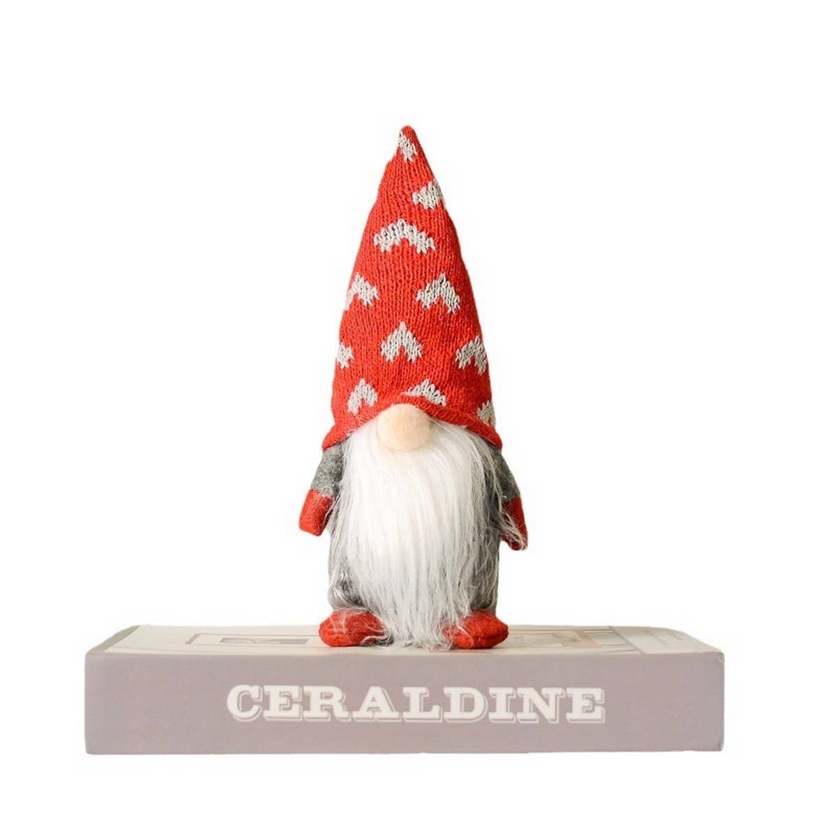 CHRISTMAS FOREST OLD MAN DOLL WINDOW DISPLAY_CWMM2922