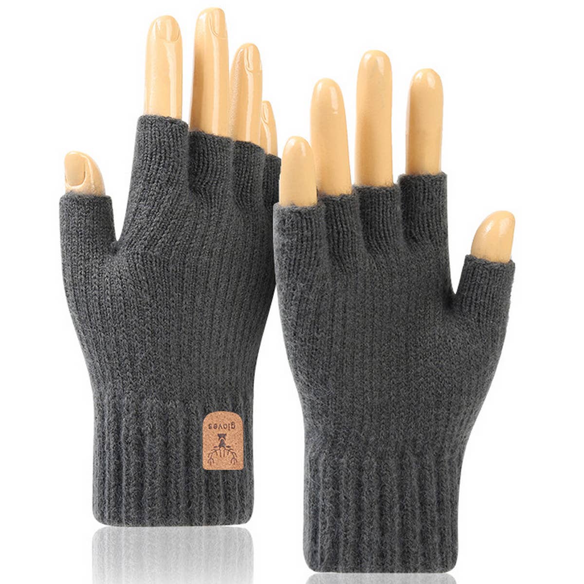 Cold-Proof And Warm Thick Half-Finger Gloves_Cwag0120