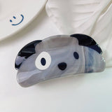 CUTE CARTOON CLOUD KITTEN HAIR CLAWS CLEAR GIRL_CWAHA1349