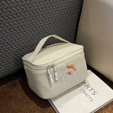 NEW CORDUROY FABRIC PORTABLE COSMETIC BAG_CWAB4425