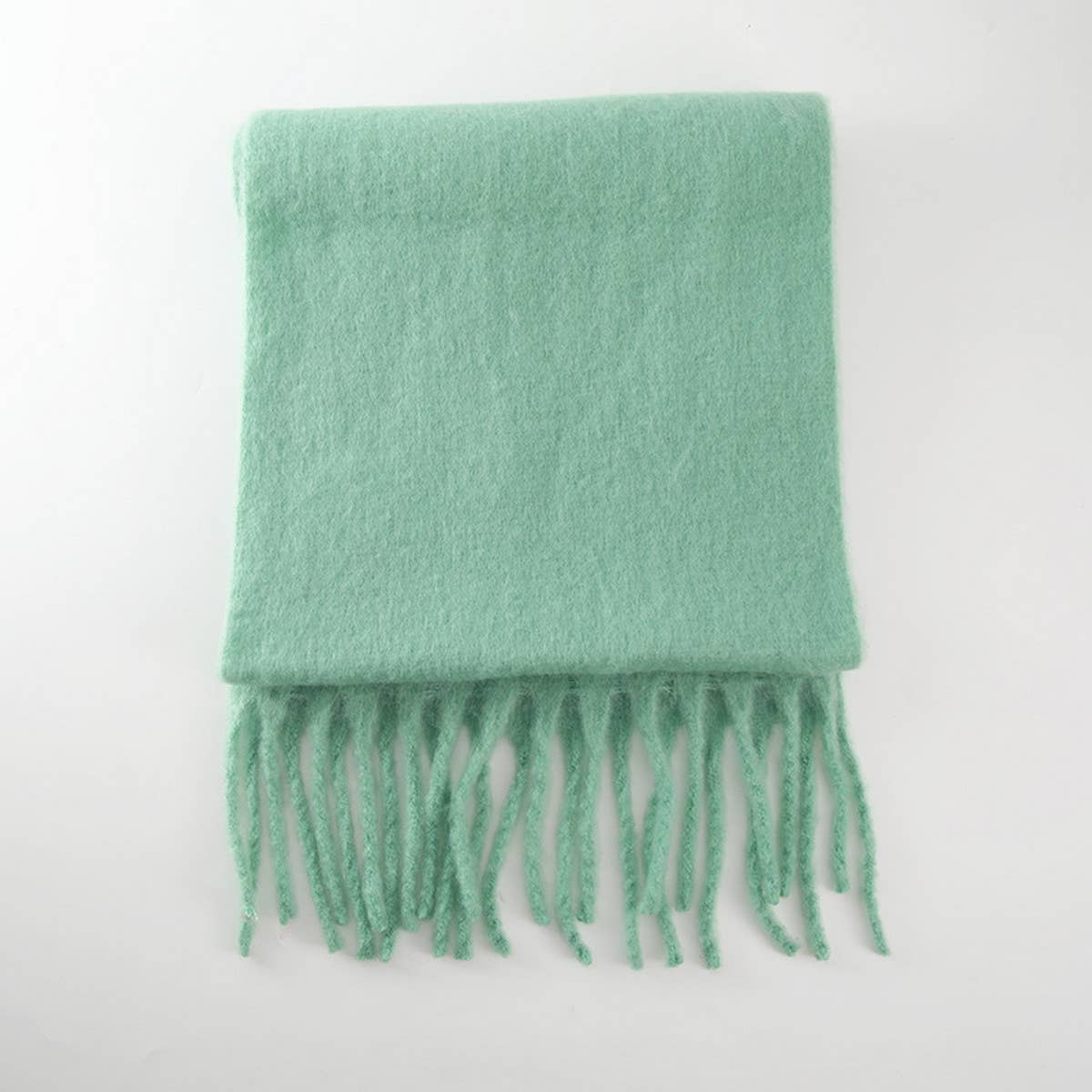 SOFT MOHAIR FEEL SCARF COZY WINTER WRAP_CWASC0323