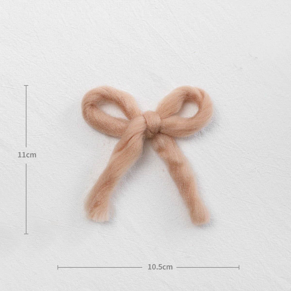 FELT PLUSH BOW RIBBON CHRISTMAS TREE HANGING DECOR_CWMM9795