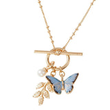 SWEET 3D BUTTERFLY NECKLACE FOR WOMEN_CWMM5658