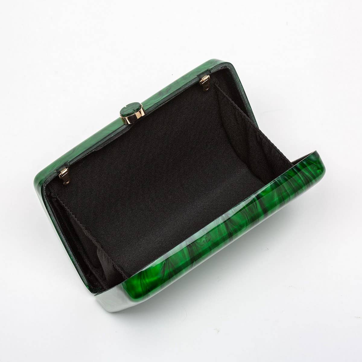 Irregular Shell Acrylic Crossbody Wedding Clutch_Cwab5924