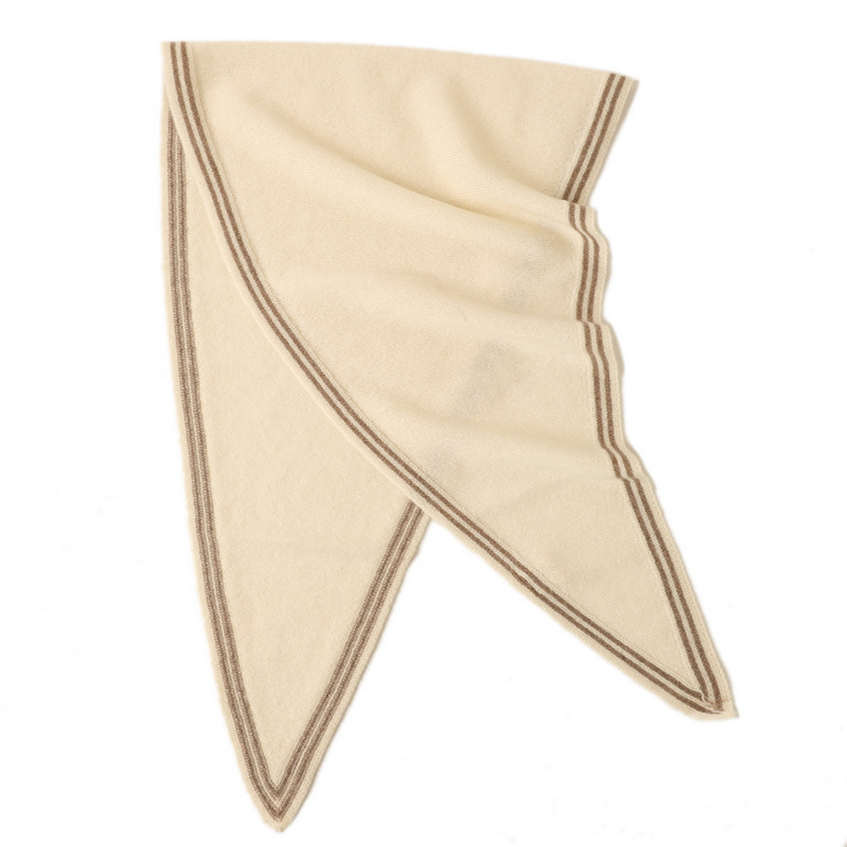 LIGHTWEIGHT KNIT WRAP SOFT TRIANGLE NECK SCARF_CWASC2704