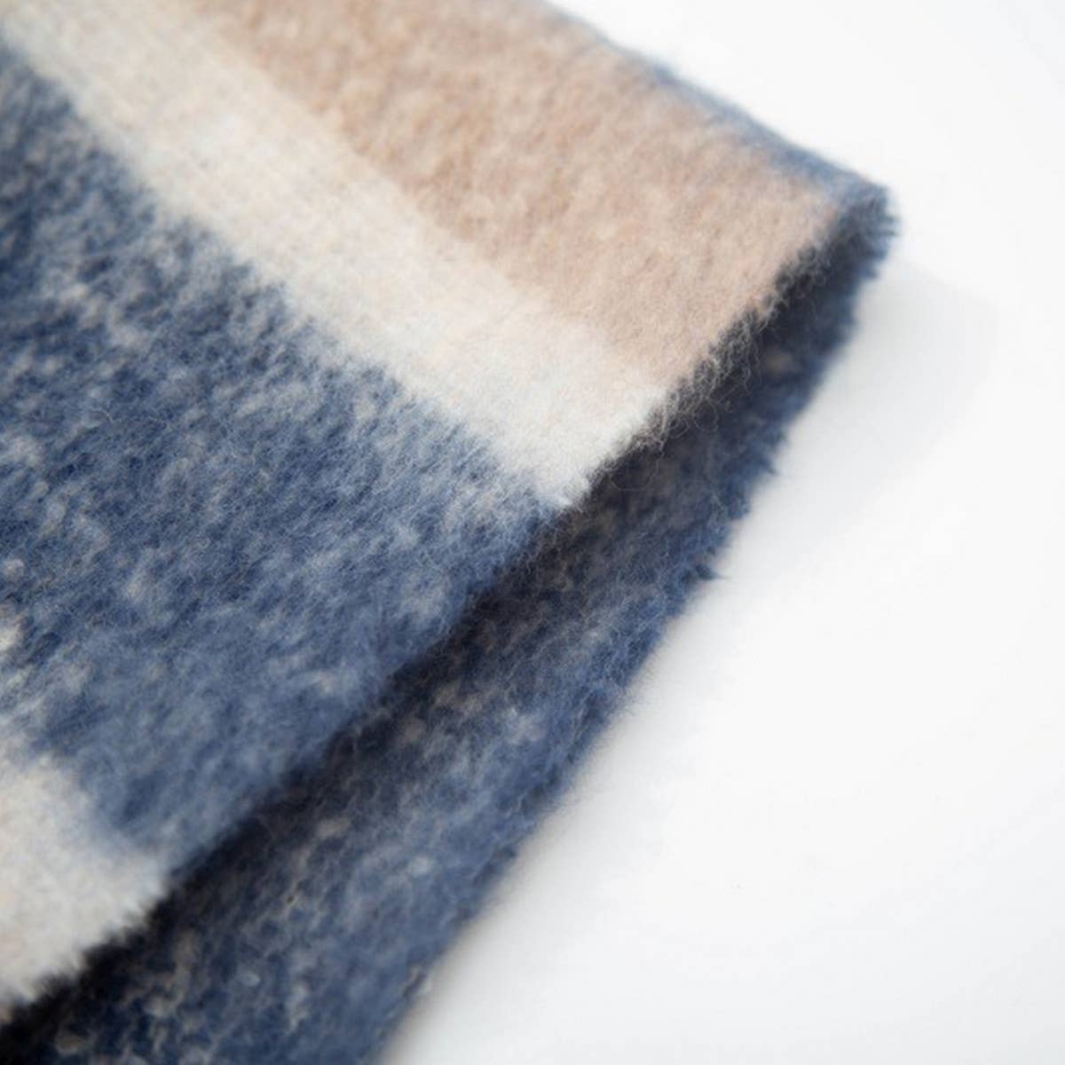 LEOPARD JACQUARD SCARF UNISEX WINTER KNIT WRAP_CWASC0860