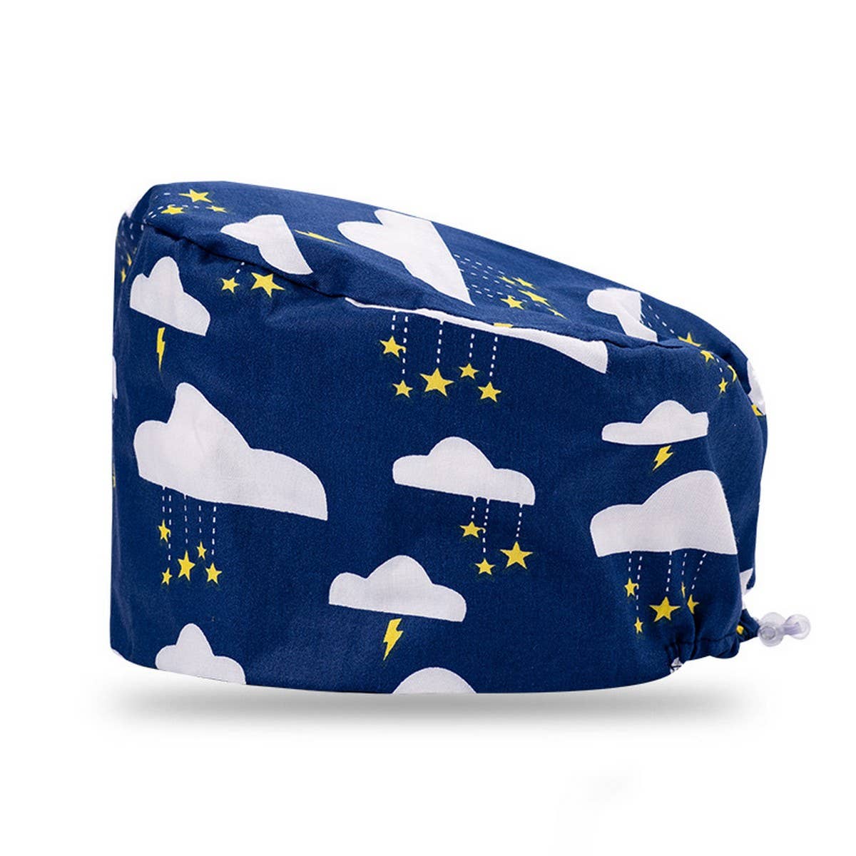 NURSE CAP OPERATING ROOM ADJUSTABLE ROUND CAP_CWAH3336