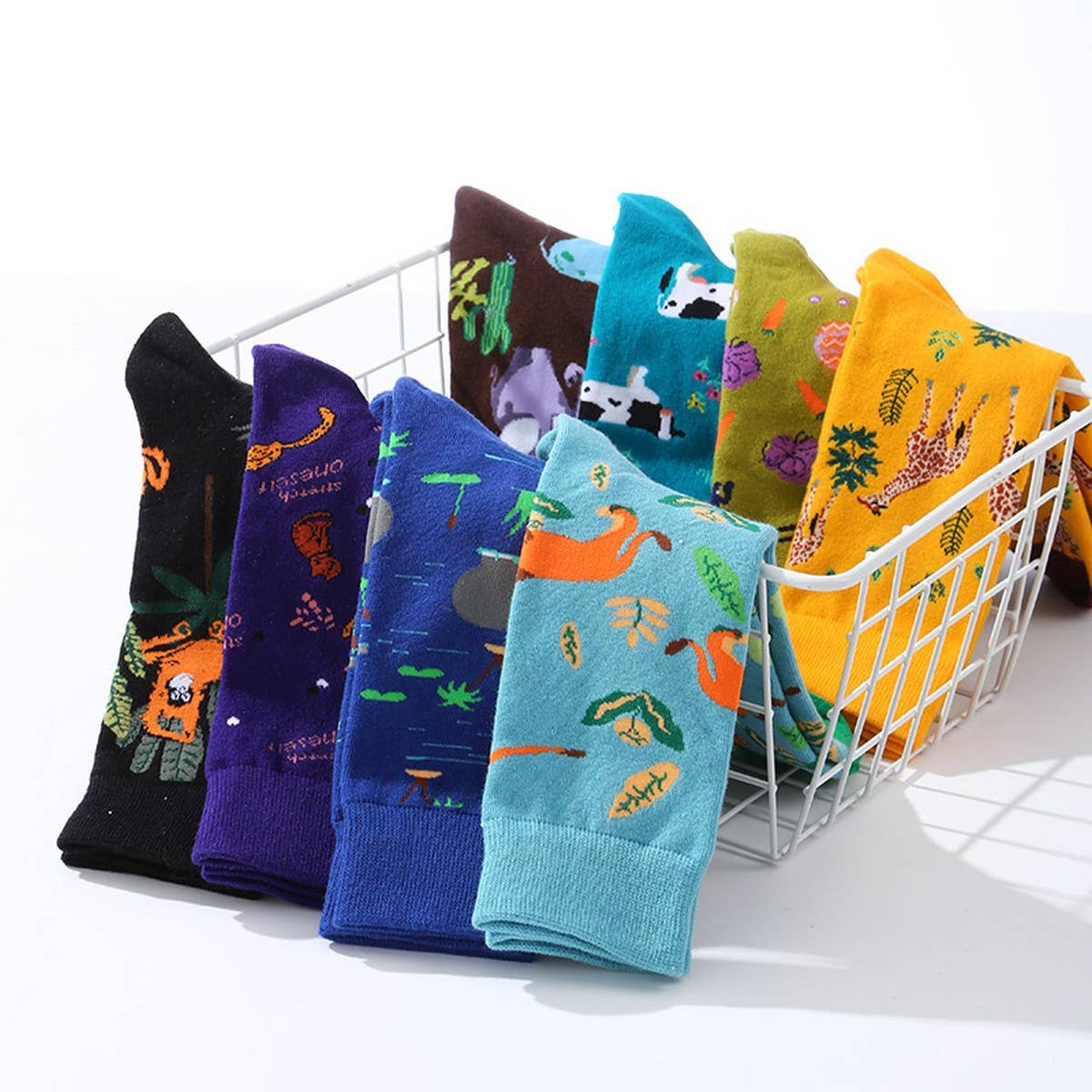 2024 NEW ANIMAL CANDY PRINT SOCKS_CWMS1006