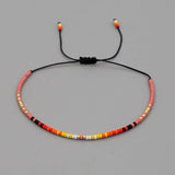 BOHEMIAN STYLE COLOR SMALL BRACELET BEADED BRACELET_CWMM3795