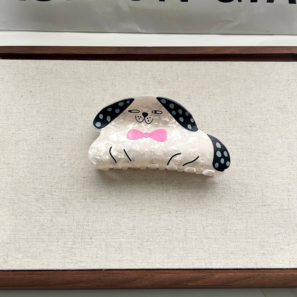 CUTE DINOSAUR PET HAIR CLAW ACRYLIC ANIMAL CLIP_CWAHA5830