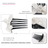 ACETATE BOW COMB HAIRPIN HAIR COMB HAIR FORK_CWAHA4204