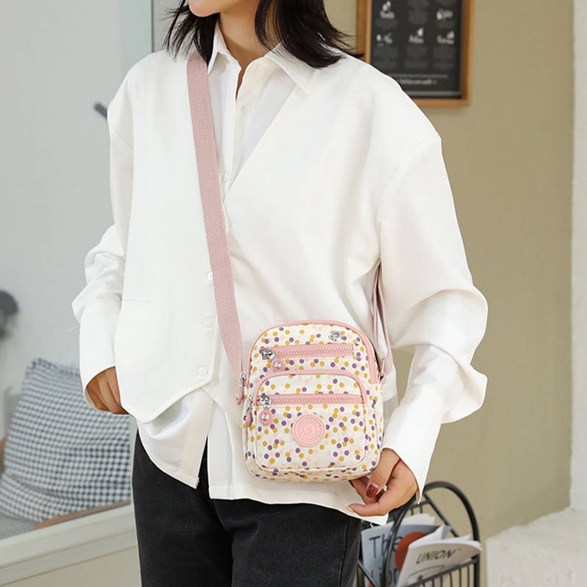 MINI CASUAL WATERPROOF SHOULDER CROSSBODY BAG_CWAB3527