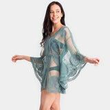 LACE SUN PROTECTION SHIRT BIKINI COVER UP_CWMW0680