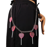 COLORED LOLLIPOP PENDANT PANTS CHAIN_CWMM0683