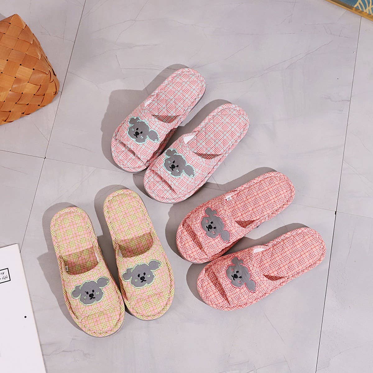 CINNAMOROLL COTTON FLOOR SLIPPERS 3 LAYER_CWSHF0196