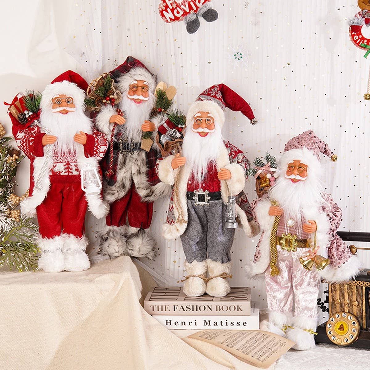 CHRISTMAS BACKPACK STANDING OLD MAN ORNAMENTS_CWMM2858