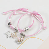 SIMPLE BUTTERFLY DECORATIVE WOVEN BRACELET_CWAJE0730