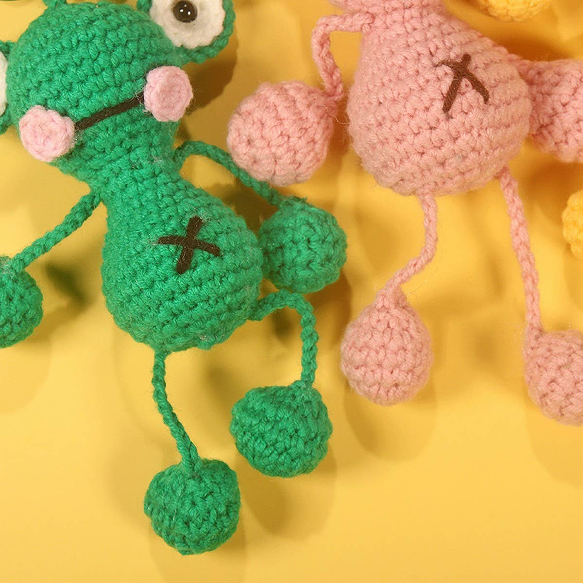 HAND KNITTED FUNNY CARTOON DOLL PENDANT_CWMM1173