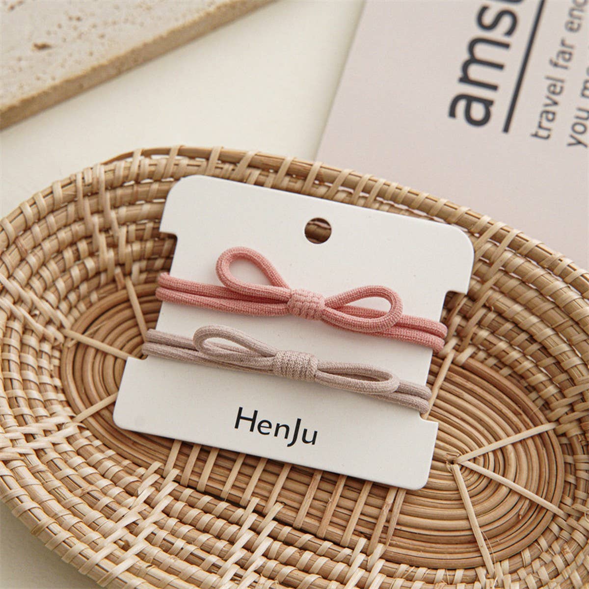 2 Pack Of Simple Commuting Hair Ties_Cwaha1136