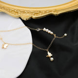Versatile Butterfly Freshwater Pearl Necklace