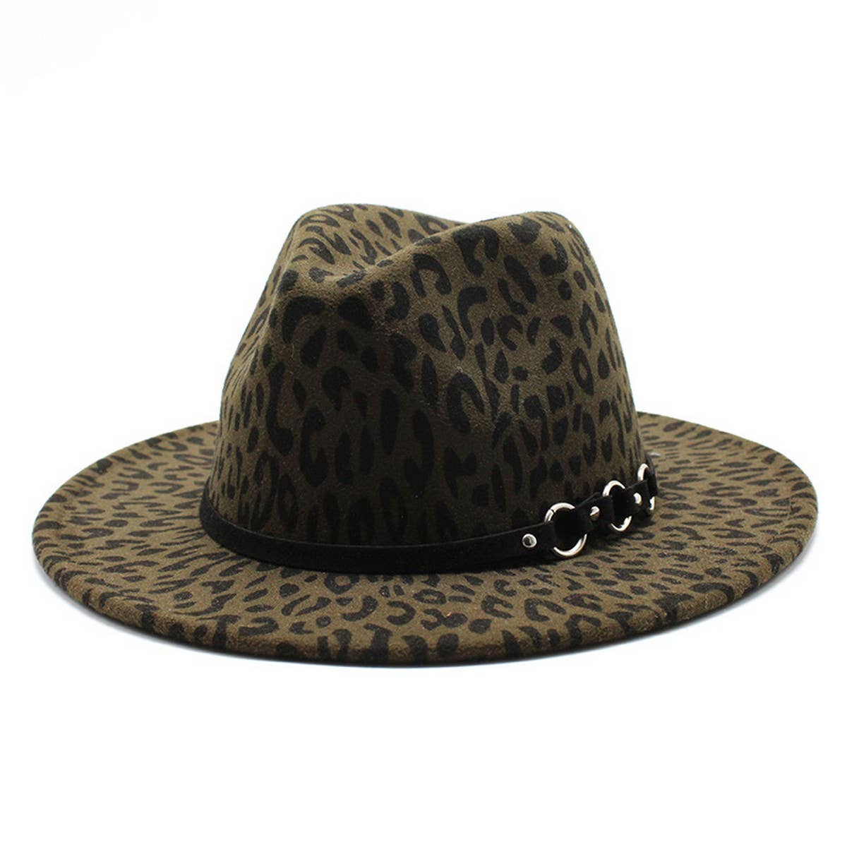 Woolen Hat With Wide Brim Gentlemans Jazz Hat_Cwah2574