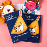 CUTE CARTOON KITTEN COVER HARD COVER NOTEBOOK_CWMM1850