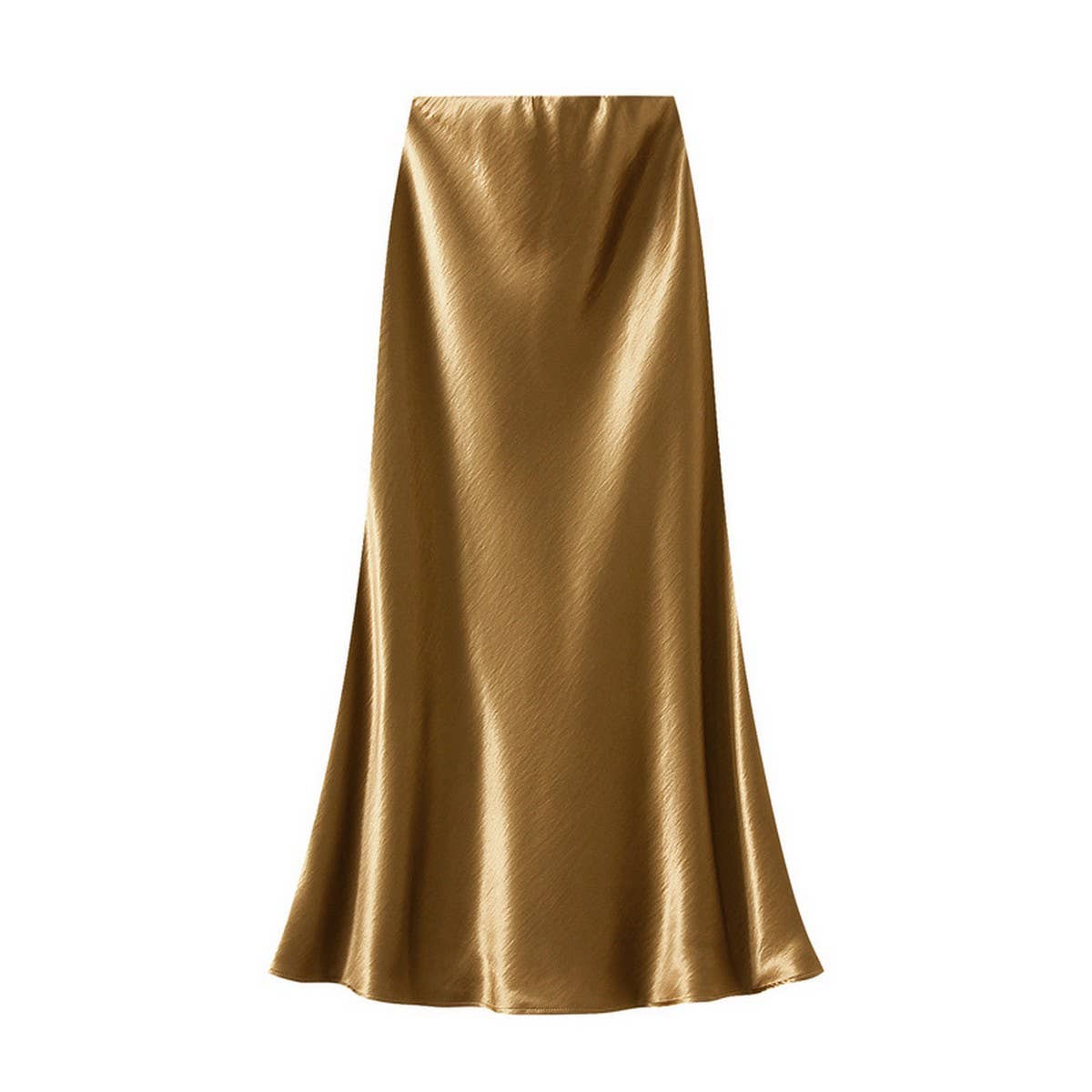 SATIN FISHTAIL MIDI SKIRT WITH SLIMMING FIT_CWBMS0334