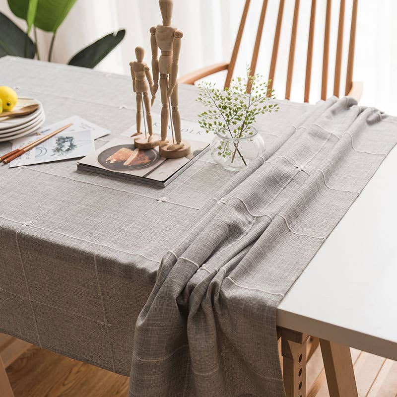 LINEN KITCHEN TABLECLOTH_CWMM0026