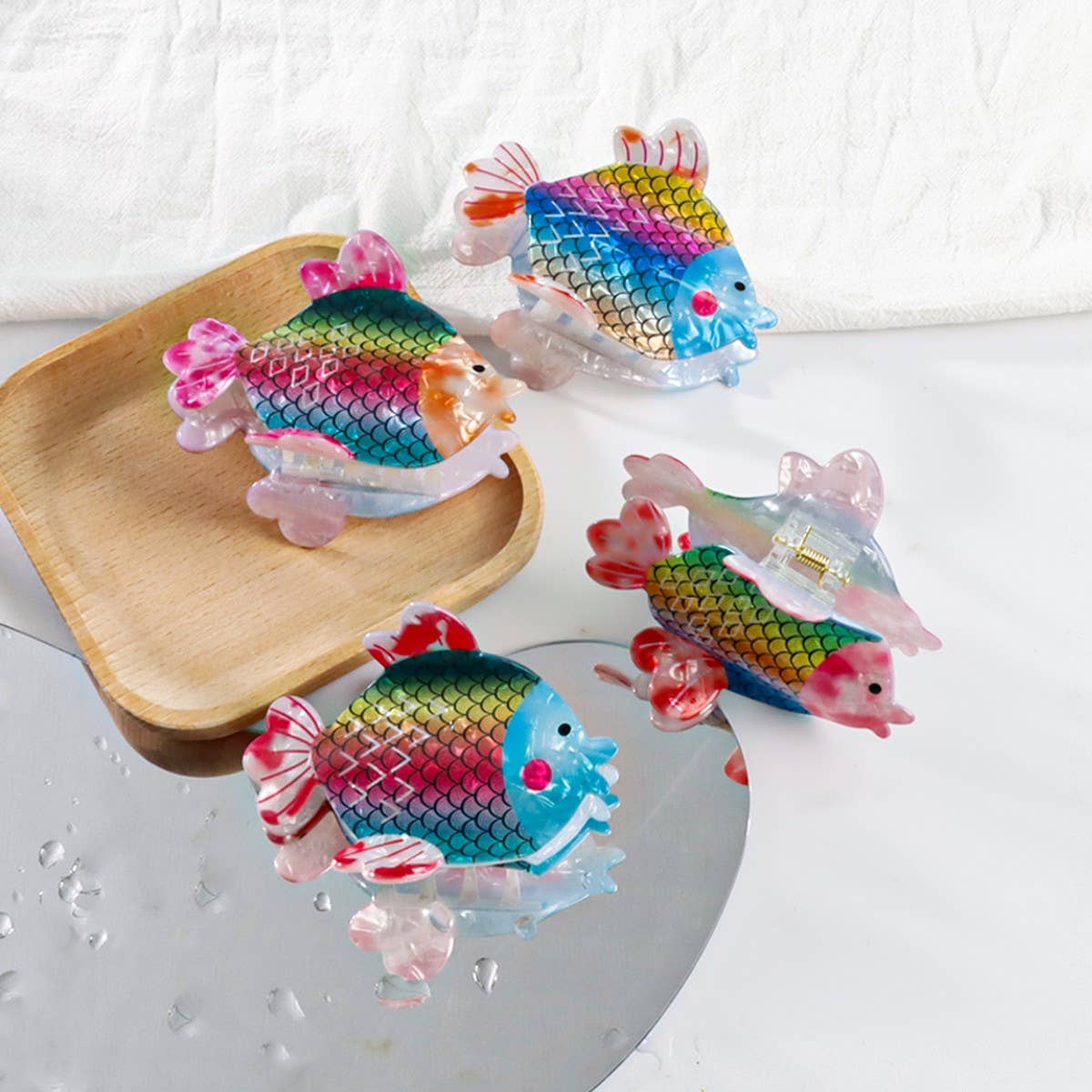 Cwaha1397_Cartoon Fish Hair Claw Clip