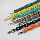 SPRAY PAINTED WOMENS BAG CHAIN BAG STRAP_CWMM5092