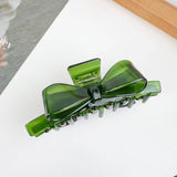 Vintage Acetate Hair Claw Bowknot Elegant Clip_Cwaha1504