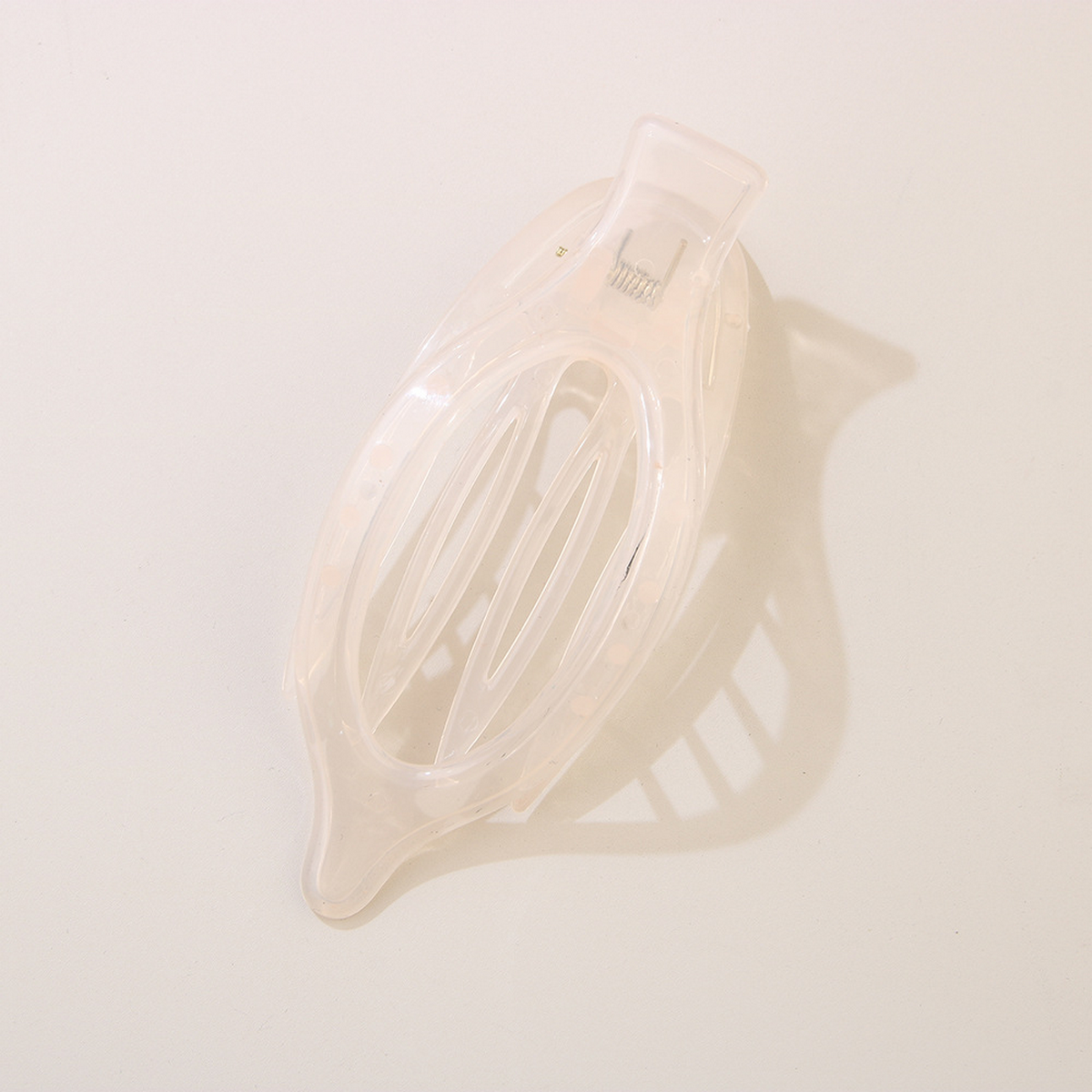 LEAF OVAL HAIR CLIP MINIMALIST CLAW BARRETTE_CWAHA6511