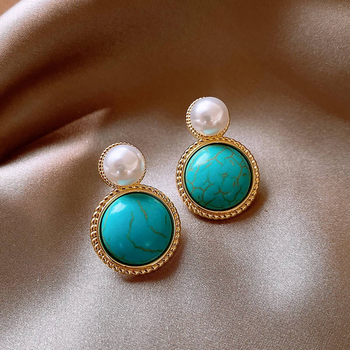 RETRO ROUND SIMPLE VERSATILE EARRINGS_CWAJE2347