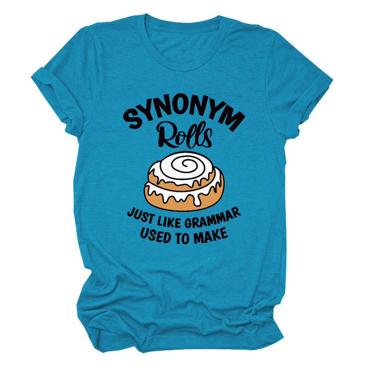 LOOSE FIT WOMEN S T SHIRT WITH CUTE GRAPHIC _CWTTSL0486