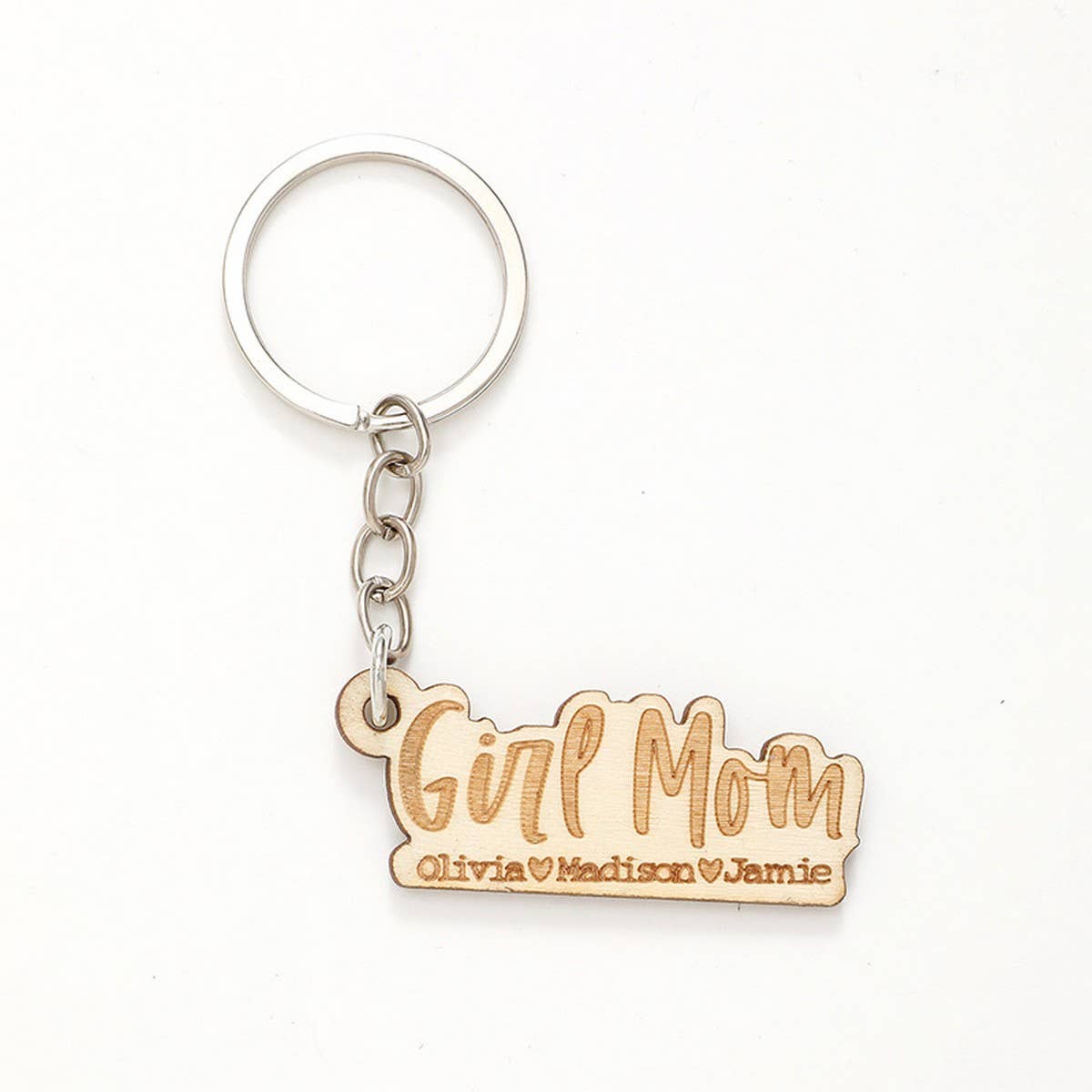 LASER ENGRAVED WOODEN KEYCHAIN_CWMM0567