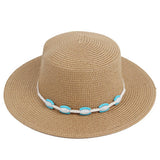 SUN PROTECTION BEACH VACATION STRAW HAT_CWAH1202