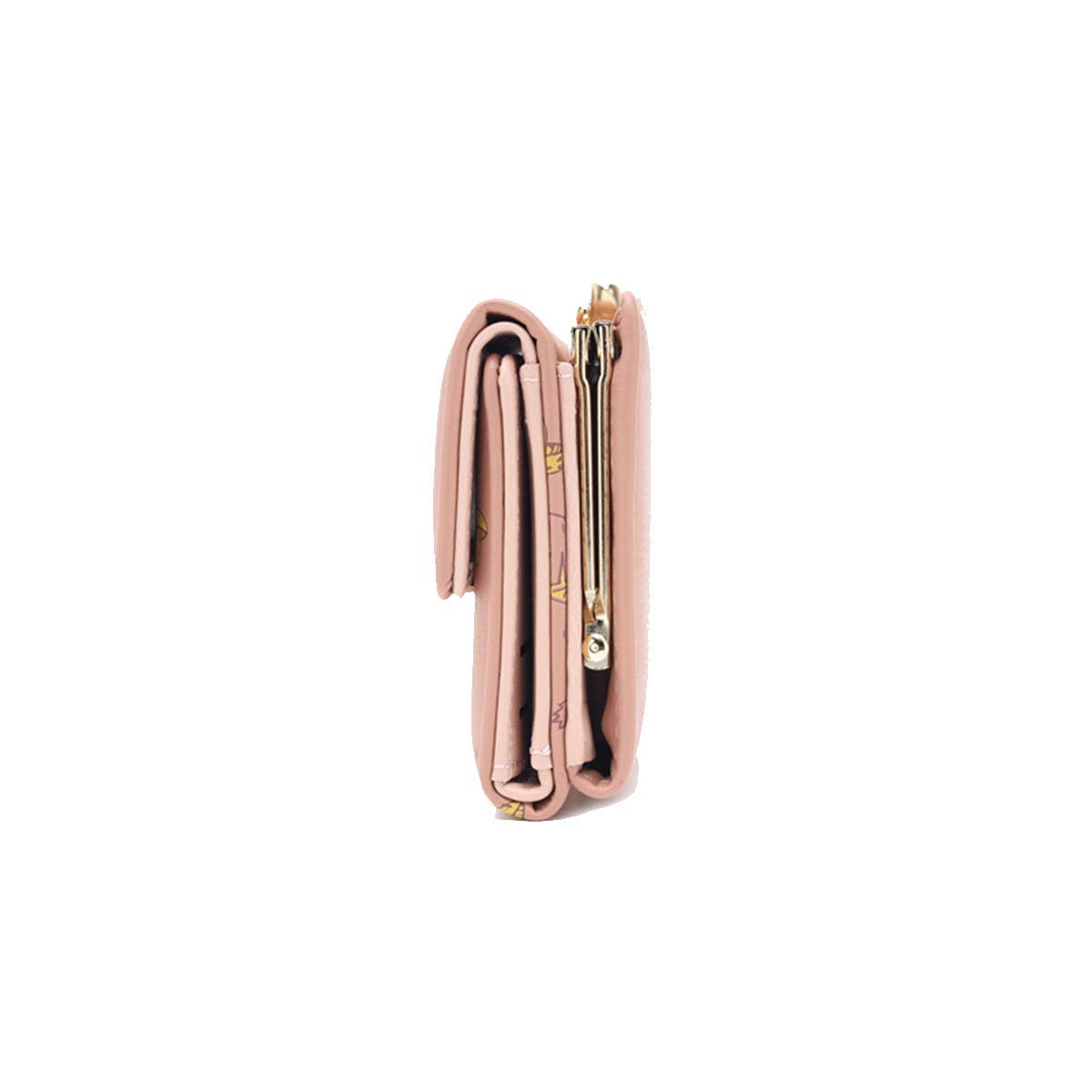 Spring Print 3-Fold Coin Clip Mini Wallet_Cwab06262