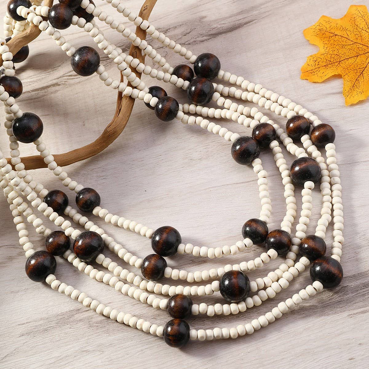FASHIONABLE ETHNIC STYLE PURE BEADED NECKLACE_CWMM4436
