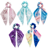 2024 NEW STYLE TIE DYE RIBBON BOW HAIR TIE_CWAHA1089