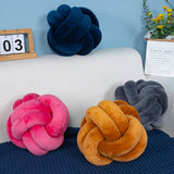 KNOT WITH TWO STRANDS OF ROPE PILLOW CUSHION_CWMM0859