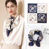 23 SILK FEELING SCARF SQUARE SATIN HEAD SCARF _CWASC0257
