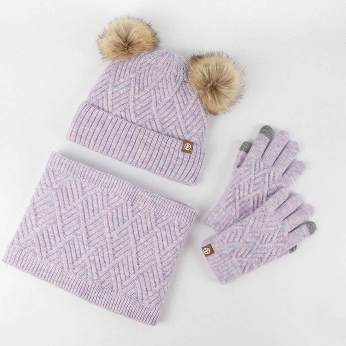 CHILDRENS WOOL WARM KNITTED THREE PIECE SUIT_CWMM2783